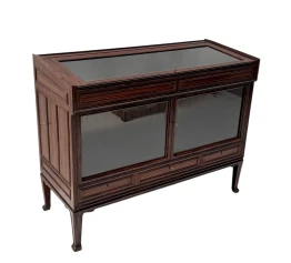 Art Deco Amsterdamse School Vitrine or display cabinet by Napoleon Le Grand